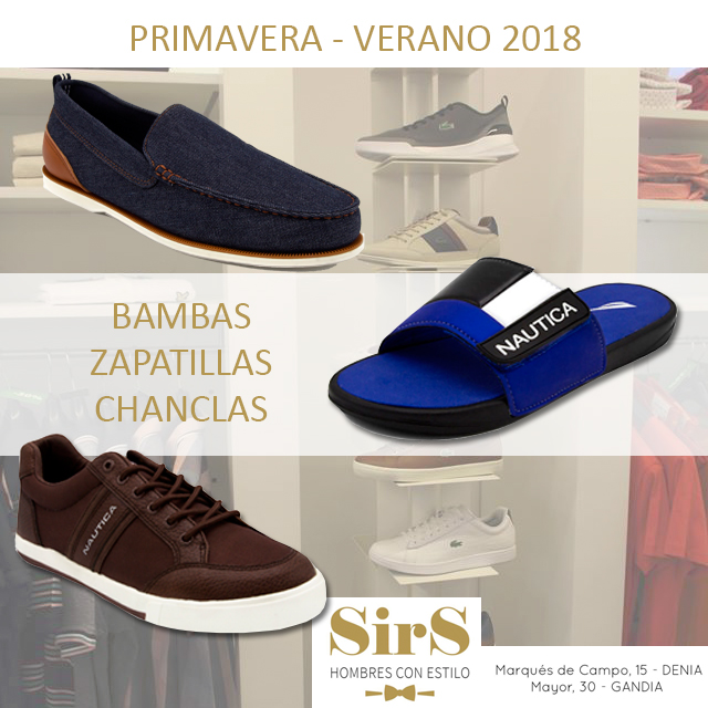 Sirs Hombre | Tendencia calzado – Verano 2018